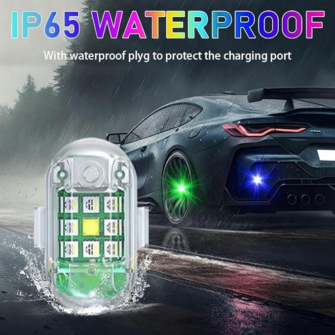 7 Colors USB Rechargeable Flashing LED Lights