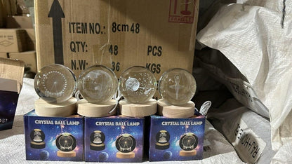 3D Crystal Lamp Ball Assorted Design